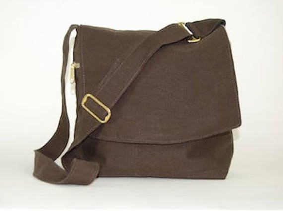 hemp messenger bag