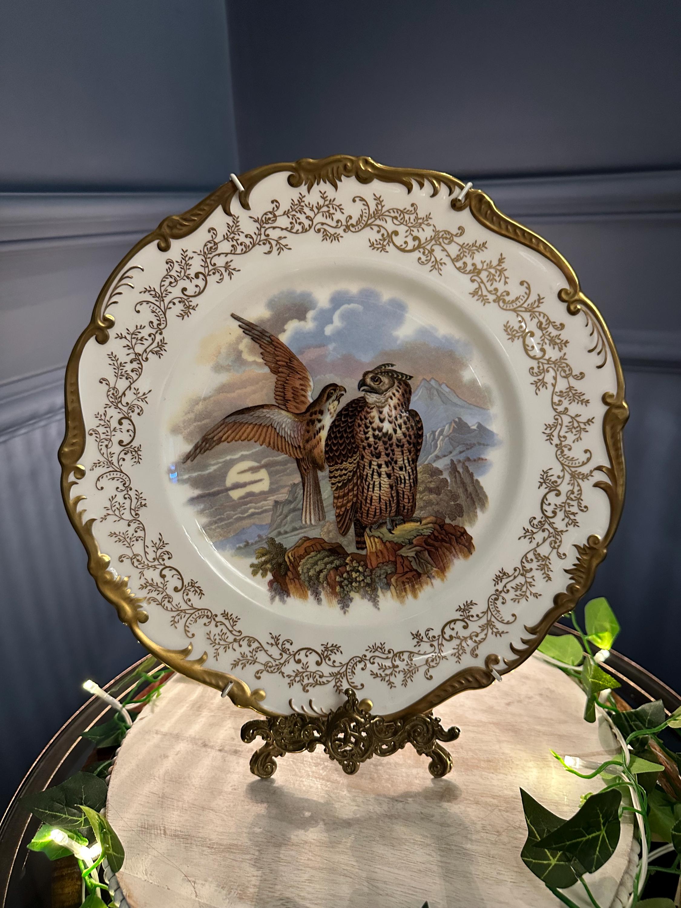 【COALPORT】アンティーク　プレート✖️2枚　Ａ Coalport Bird Plate - Etsy