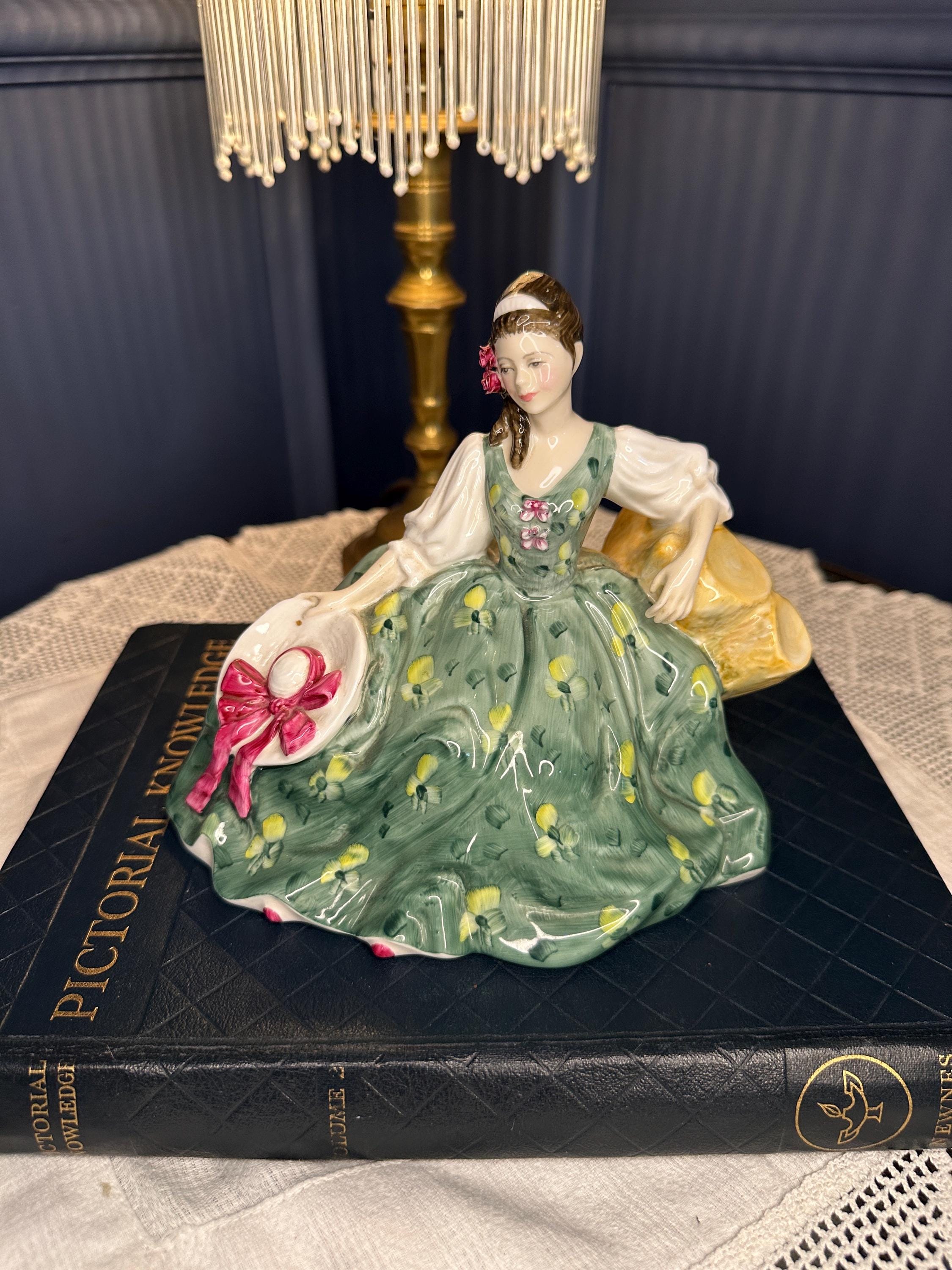 Royal Doulton Green Lady - Etsy