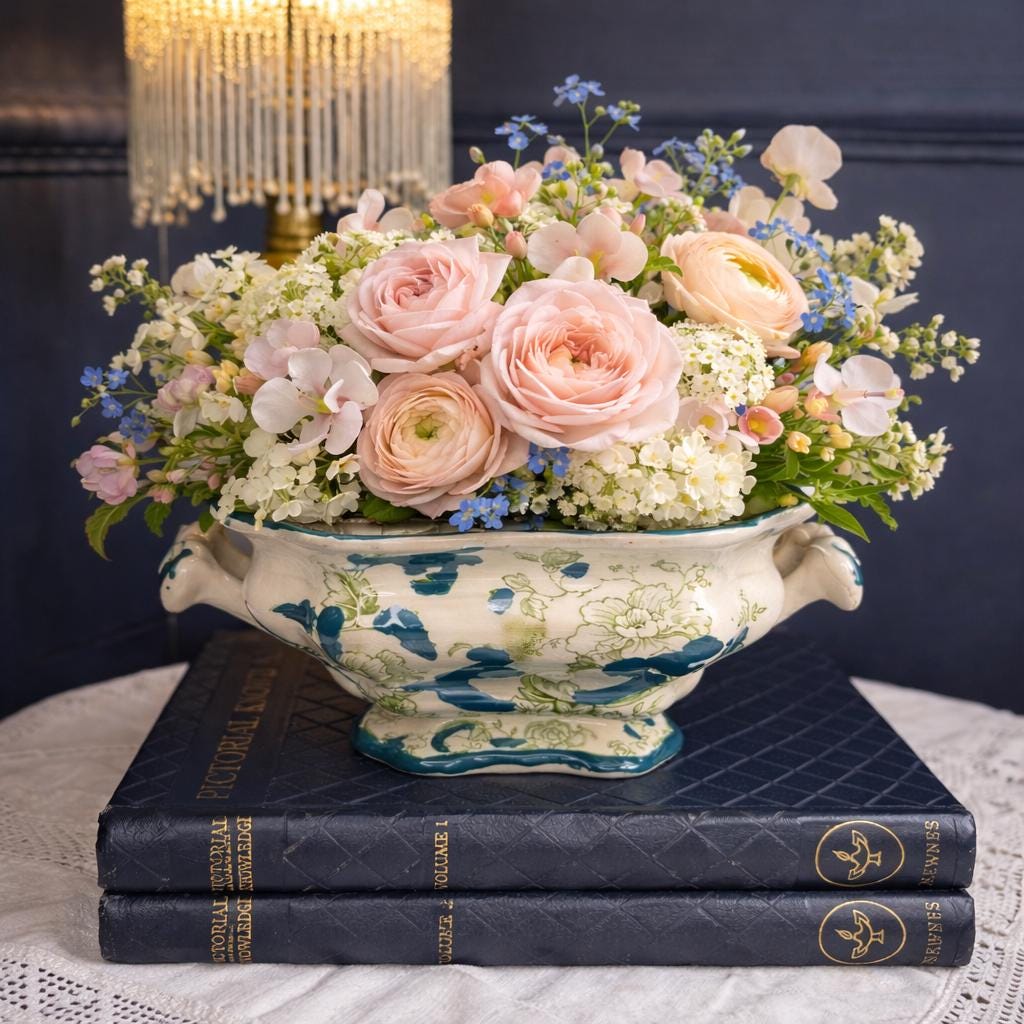 Ianthe Rose Bowl - Etsy UK
