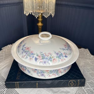 English China Covered Vegetable Bowl - Etsy UK