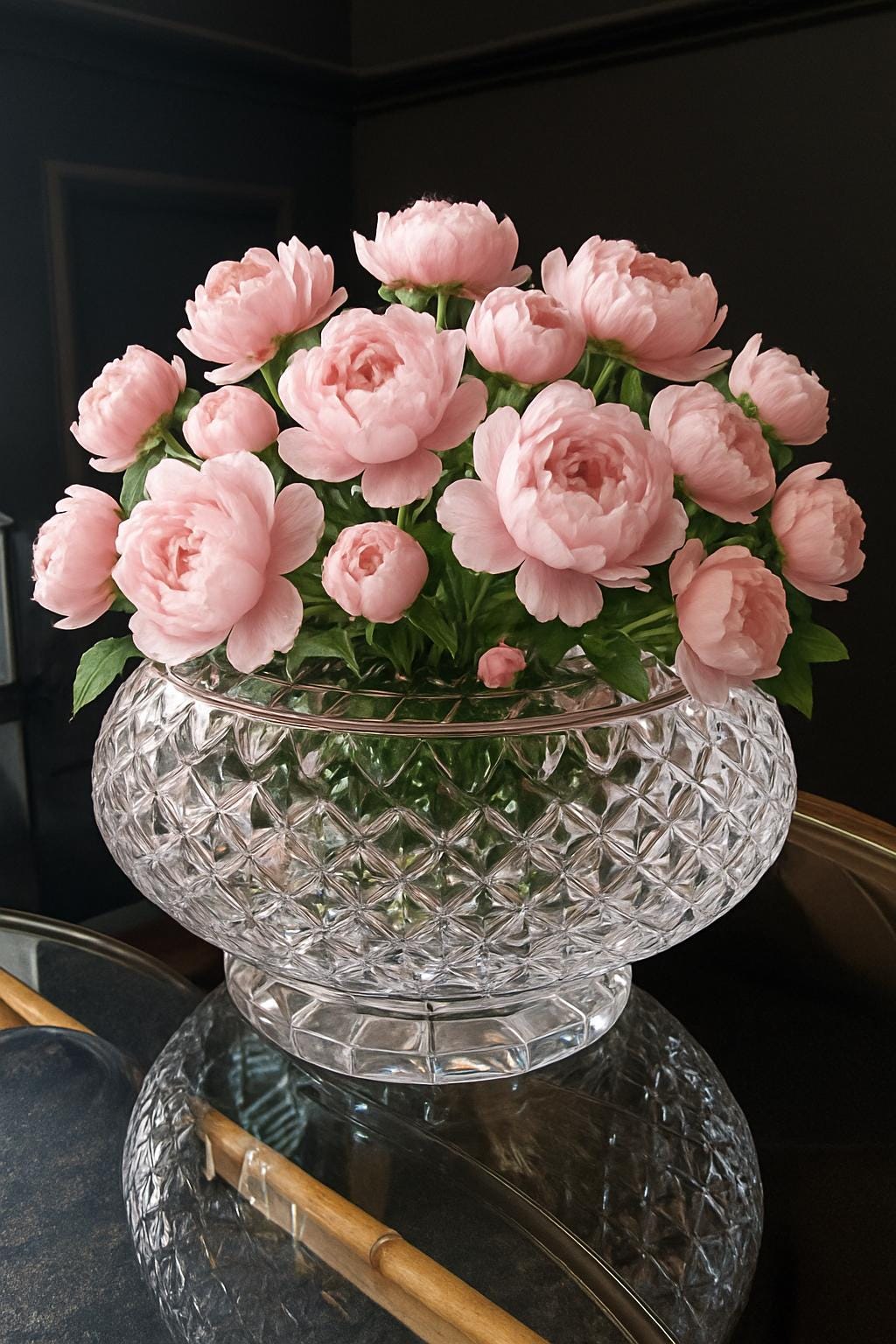 Stuart Crystal Rose Bowl - Etsy UK