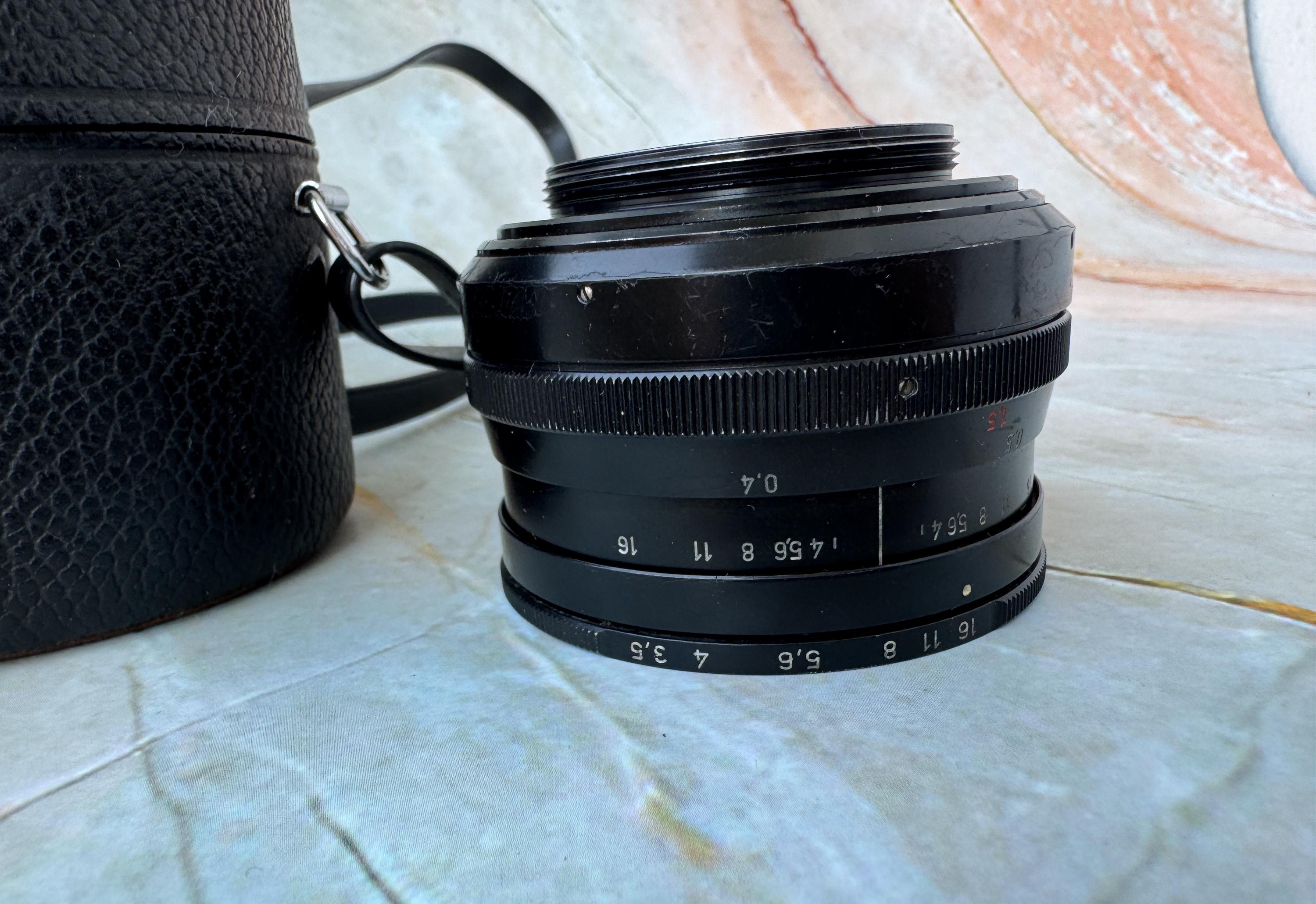Rare Novoflex Noflexar 35mm F/3.5 M42 Lens – Vintage German Wide