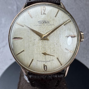 Vintage Ancre 15 Rubis Cuff Mens Watch - Etsy