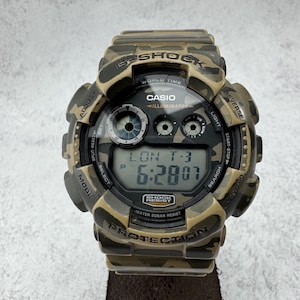 Casio G-Shock Camo Digital | Men’s Military Tactical 200M Outdoor Timepiece