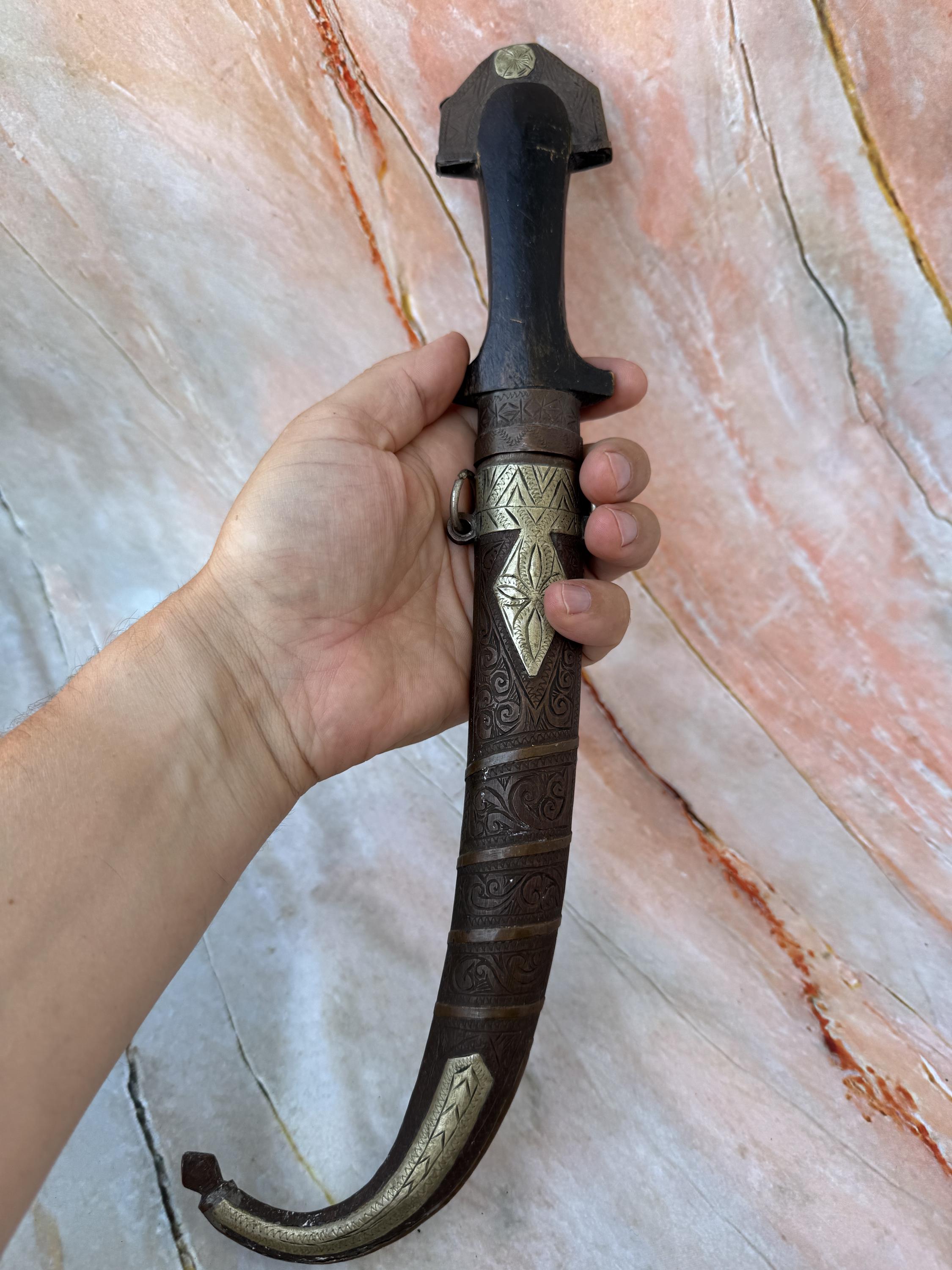 アフリカ 木彫 刀刺し ナイフ刺し 民藝 工芸 アンティーク