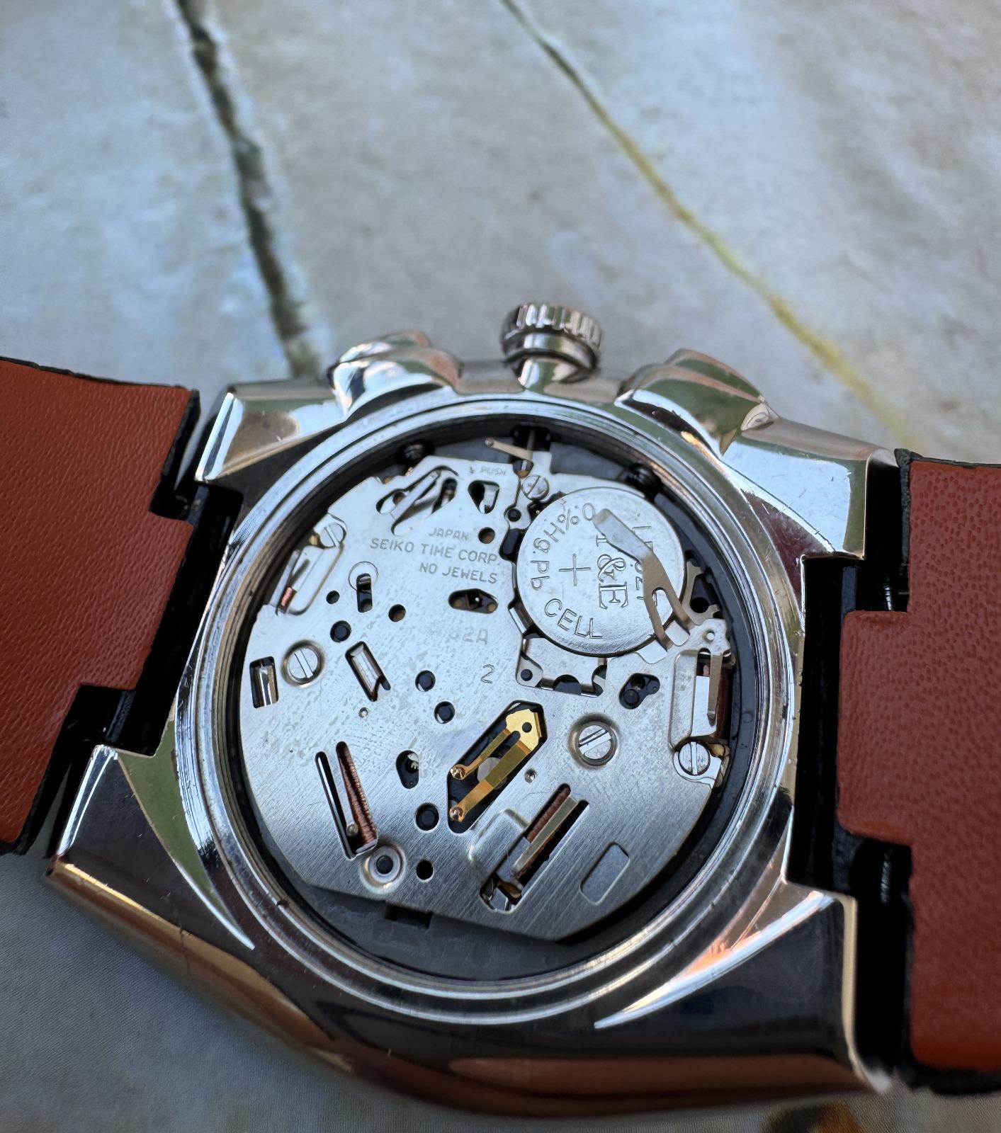 saratarou Seiko Sportura Chronograph 7T62-DEDO Men's Watch – Quartz