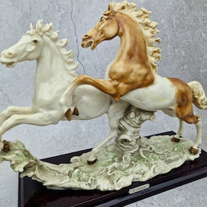Signed Giuseppe Armani Figurines Horse - Etsy