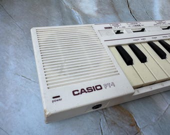 ヴィンテージ カシオ PT1 ミニキーボード 1980年代 レトロ