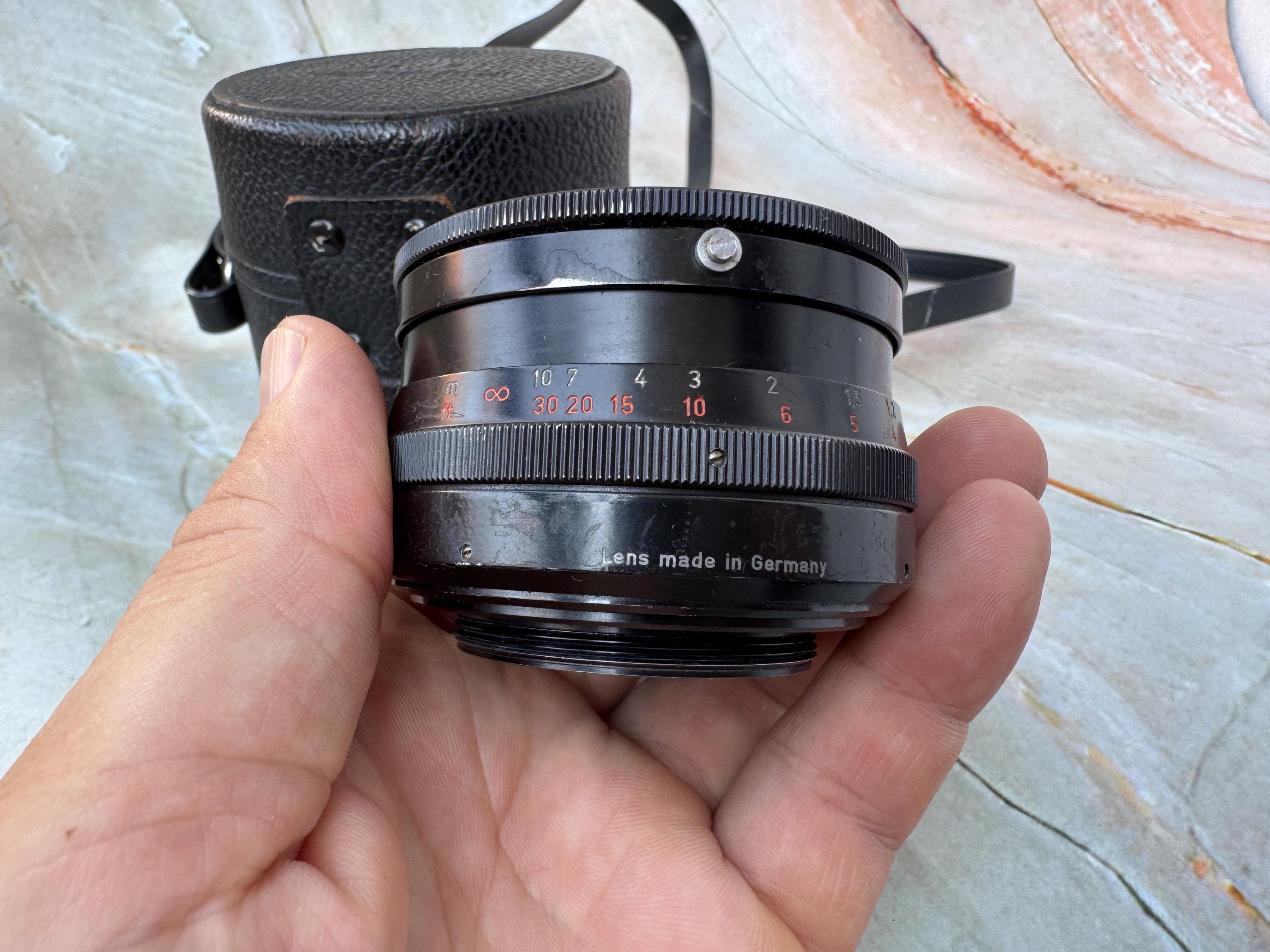 Rare Novoflex Noflexar 35mm F/3.5 M42 Lens – Vintage German Wide