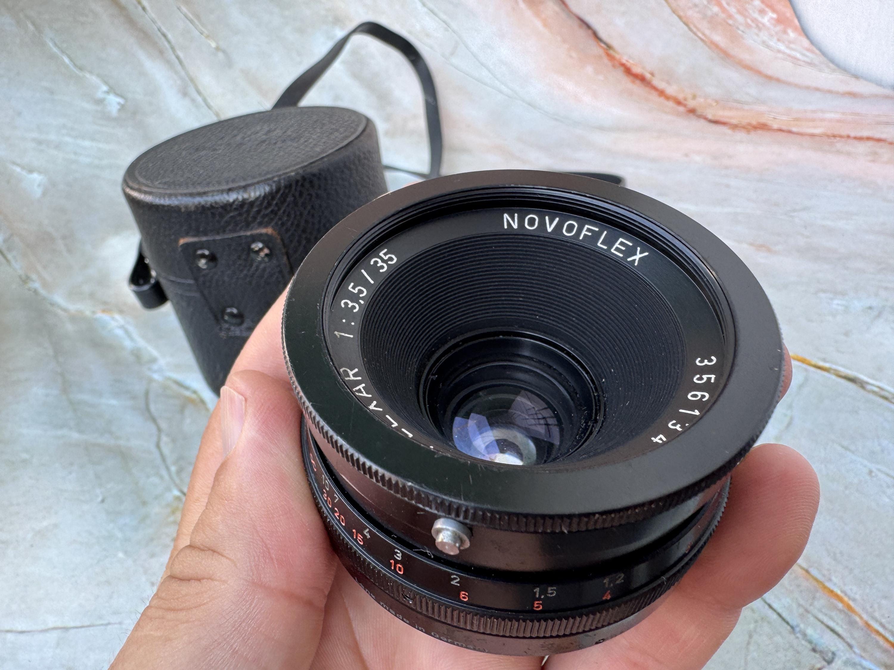 Rare Novoflex Noflexar 35mm F/3.5 M42 Lens – Vintage German Wide