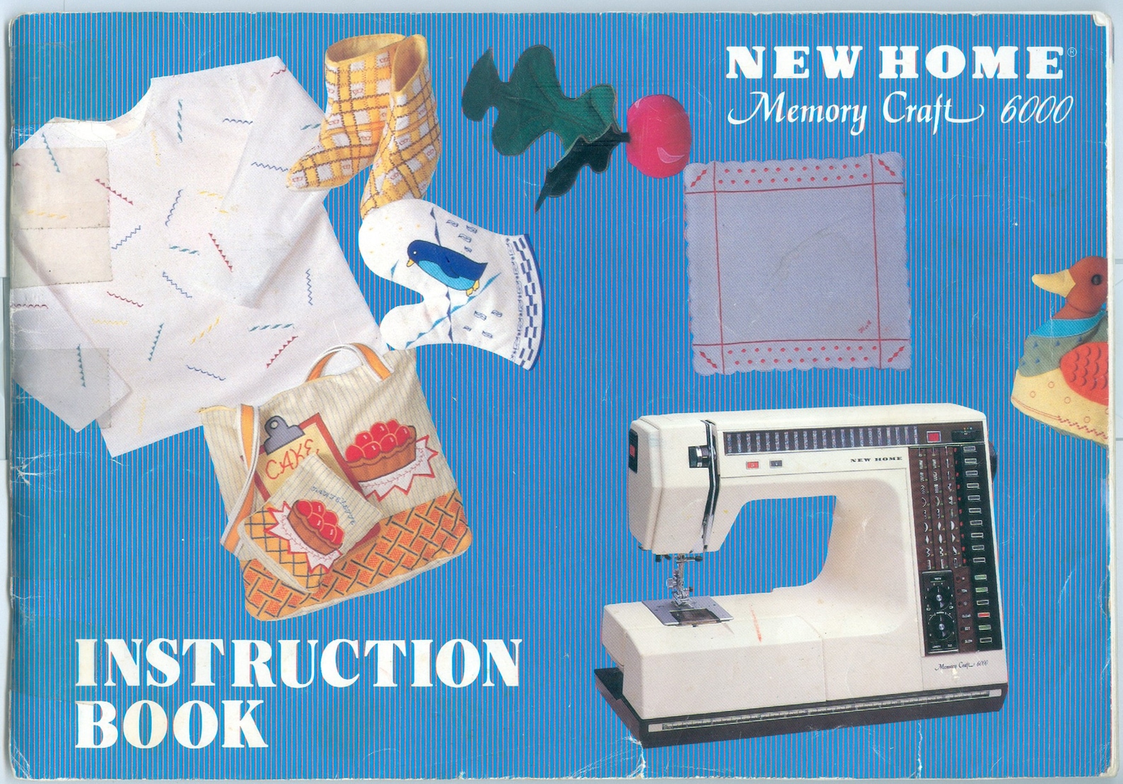 New Home Memory Craft 6000 Instruction Manual Original 1987 Etsy UK