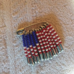 American Flag pin