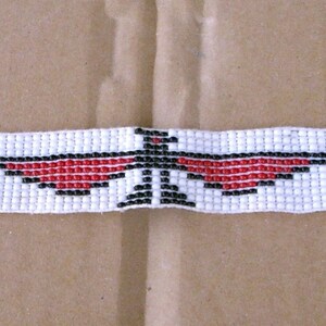 Beaded Thunderbird hatband