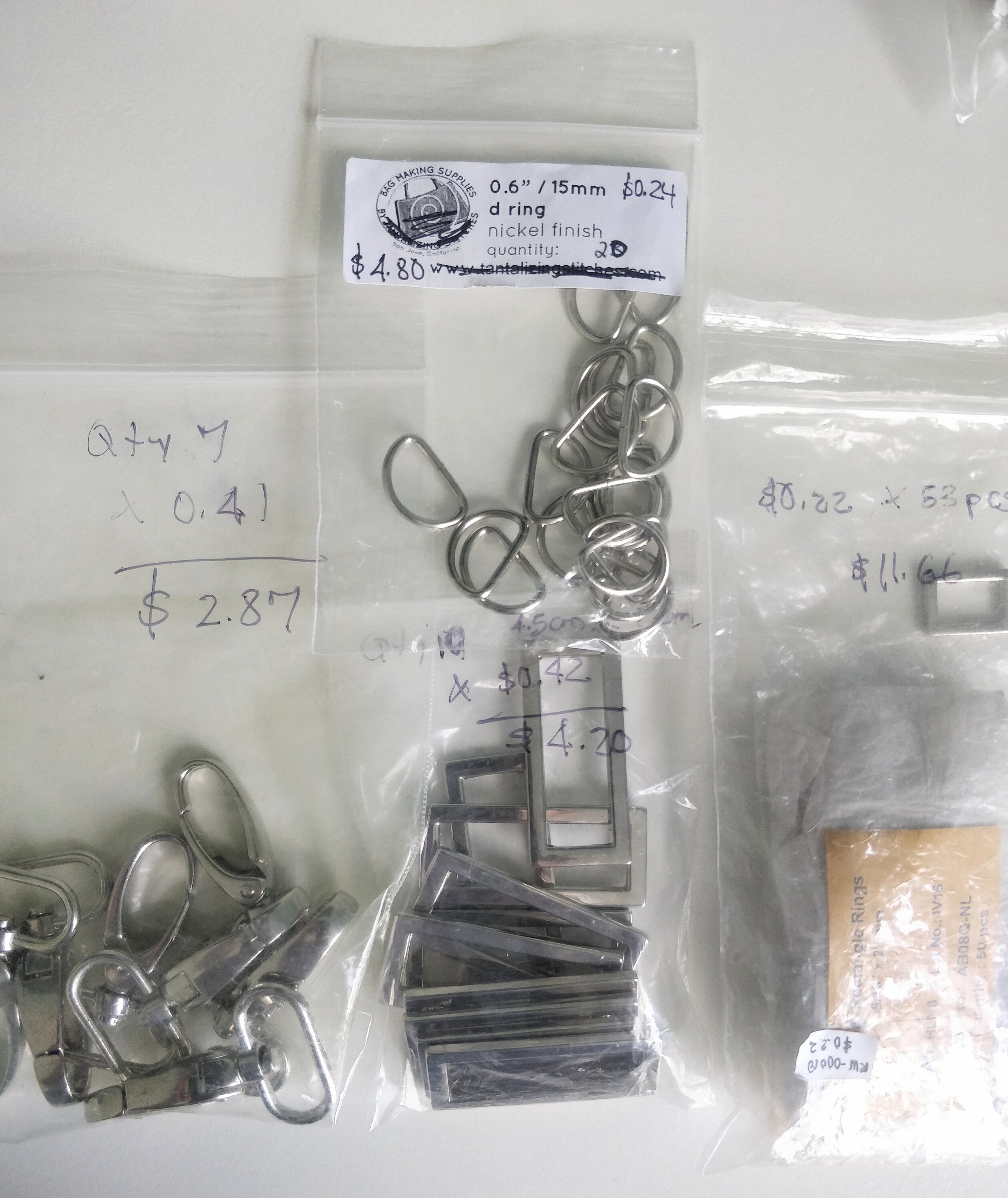 Handbag Hardware Supplies Final Inventory sale Etsy