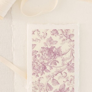 Cartes florales A6