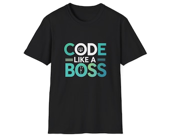 Medizinisches Coder T-Shirt, Coding Ninja Tee, Apotheker Shirt, Geschenk für Coder, Code like a Boss Bekleidung