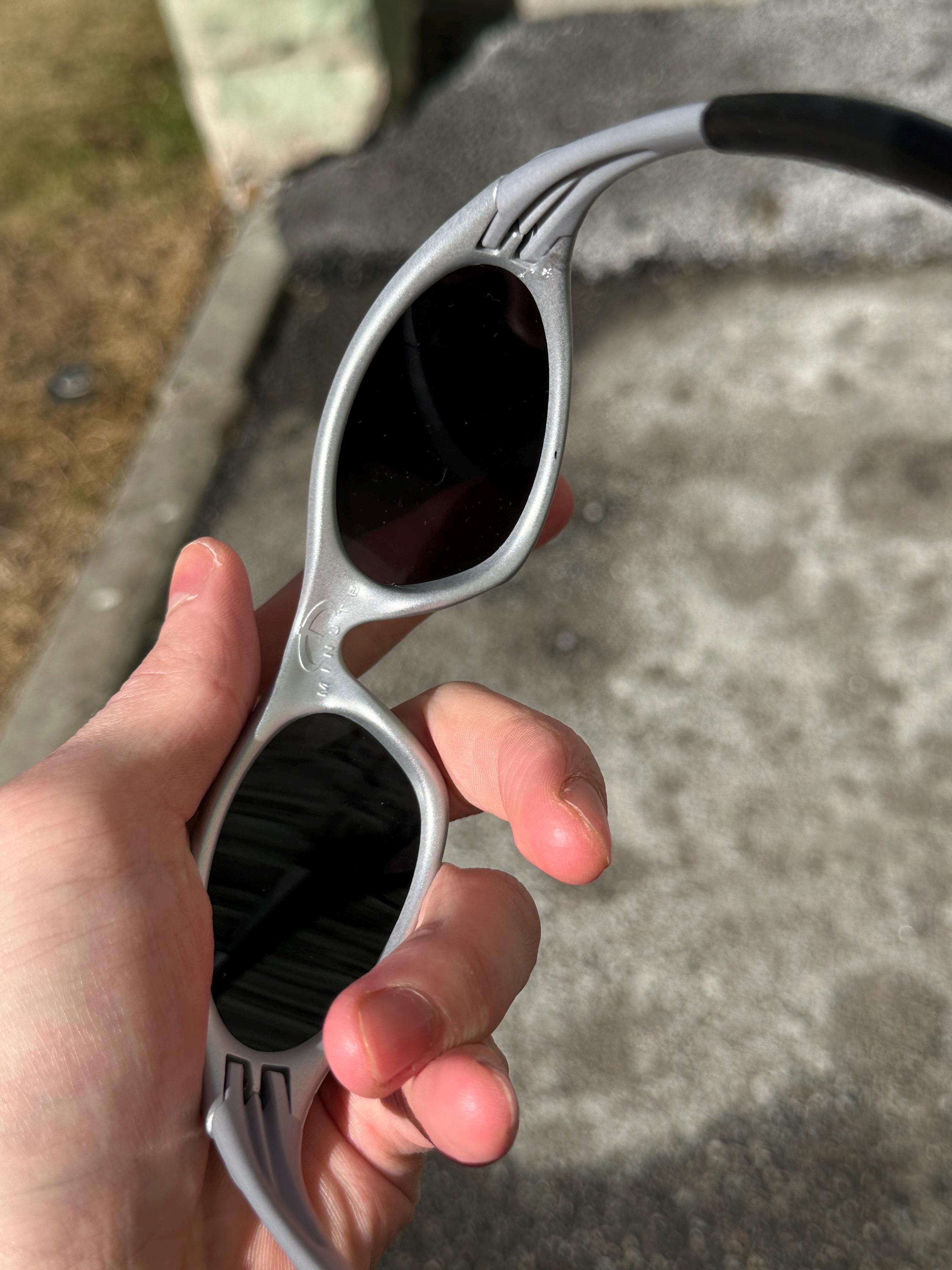 Oakley Minute 1.0 Black Vintage Sunglasses Outdoor Y2K - Etsy