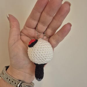 Handmade Crochet BTS Army Bomb Keyring