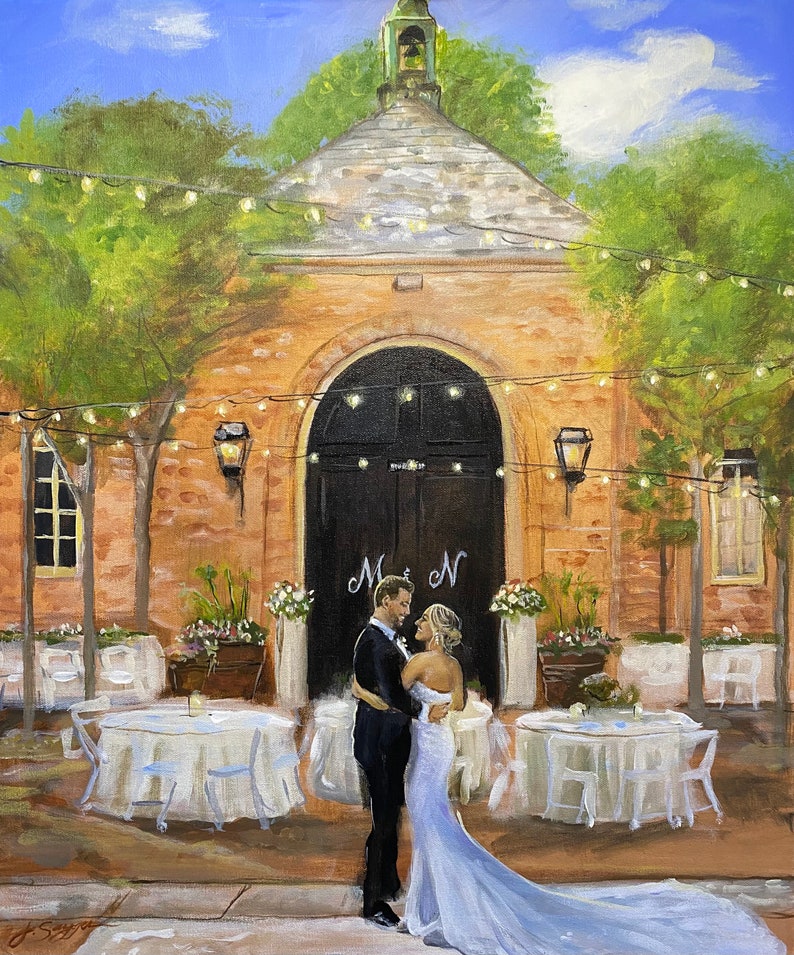 Live Wedding Painter Live Oil Painting Live Event Artist Live Art Live