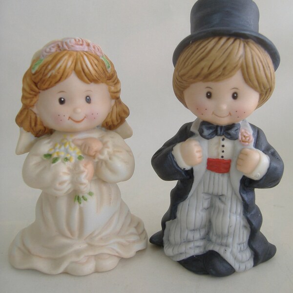 Bisque Bride and Groom