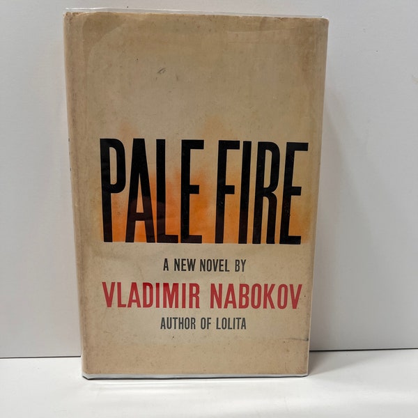 1st Edition / 3rd Impression Pale Fire by Vladimir Nabokov 1980 Hardcover Prose Fiction Book Literature Novel Vintage Lolita Russian Classic
