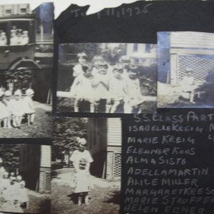 11 Vintage Photographs, Children , 1925