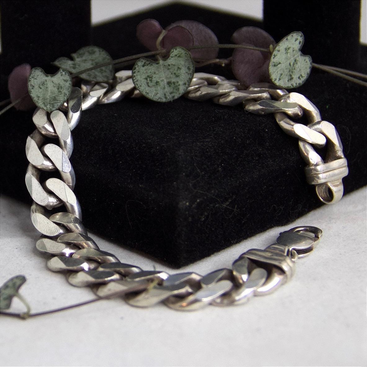 Vintage Italy 925 Bracelet - Etsy