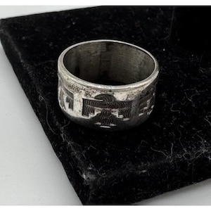 Bell Trading Post Thunderbird Ring - Etsy