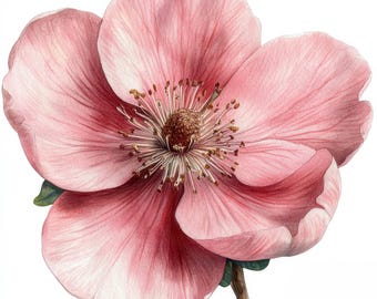 11 imágenes prediseñadas de flores variadas, impresión de flores, diarios basura, manualidades de papel, imágenes prediseñadas de acuarela imprimibles, archivos JPG de alta calidad, descarga digital