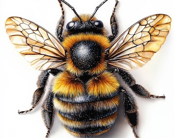 10 imágenes prediseñadas de abejas zumbadoras, 10 archivos JPG de alta calidad, descarga digital, imágenes prediseñadas de abejas, scrapbooking, imágenes prediseñadas, creación de tarjetas, manualidades digitales con papel