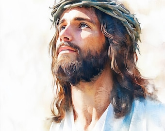 10 Jezus Christus Clipart, 10 hoge kwaliteit JPG's, Digitale download, Paper Craft, Junk Journals, Easter Jesus, Clipart, Afdrukbare Clipart