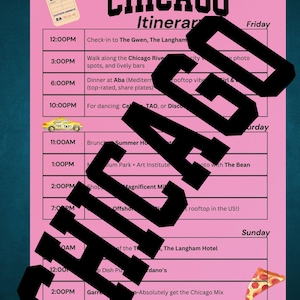 Chicago Itinerary