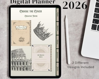 Digitales Notizbuch PDF – Buntes Planer Journal für Goodnotes, Notability