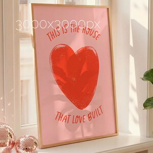 Wood Frame Mockup with Disco Ball, Vertical DIN A Wall Art Poster Display (PSD File) image 3