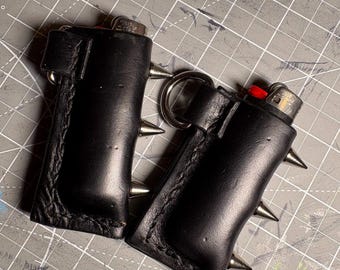 Goth-Spiked Lighter Case