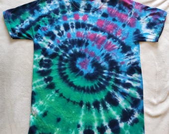 Multicolor Diagonal Wig Wag Tie Dye - Custom