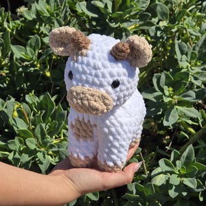 Handmade Crochet Cow | Cow Plush Crochet | Milk Cow | Baby Cow Amigurumi | Crochet Animal | Crochet Amigurumi