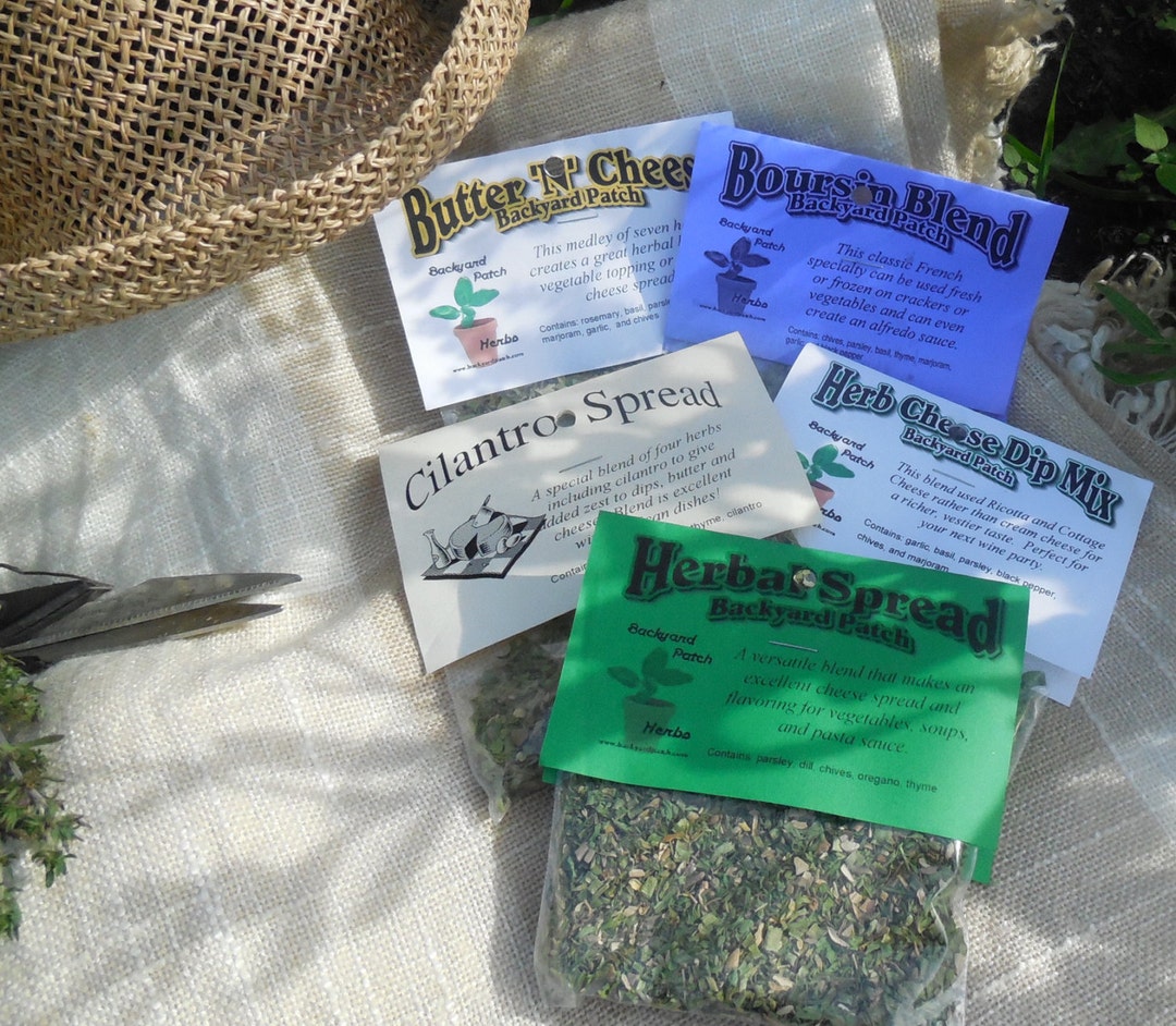 Flavored Butter or Cream Cheese Mixins, Set of 5 Diff Mixes for