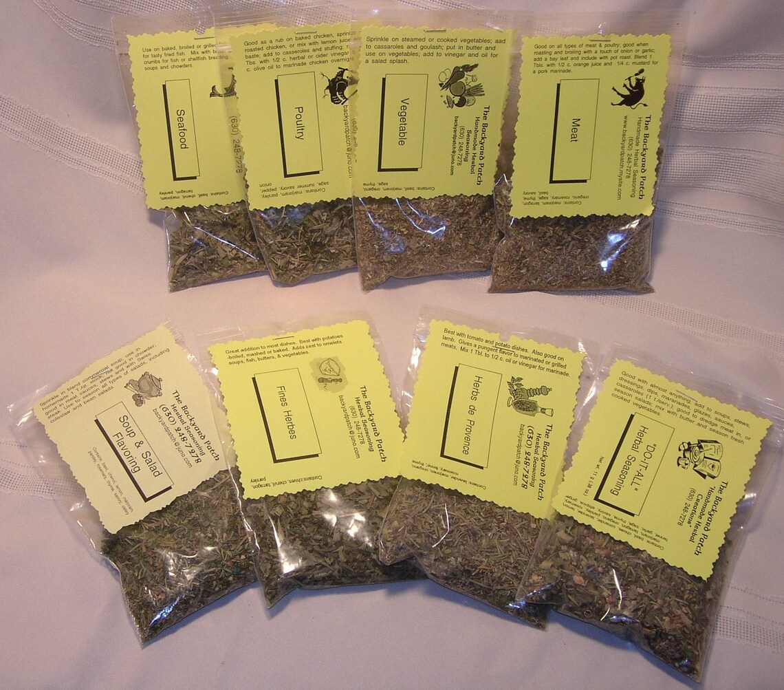 Poultry Seasoning Salt Free Dry Herb Cooking Seasoning Blend Etsy