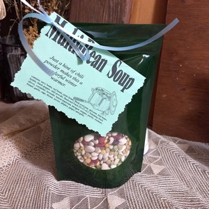 Multi Bean Soup Mix | Gourmet dry soup mix | vegan | organic | Backyard Patch Herbs