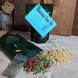 Minestrone Soup Mix | Gourmet dry organic soup mix | Backyard Patch Herbs | Make at home gourmet soup with fresh herb seasonings, vegetarian