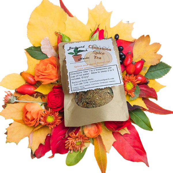 Spooky Time Halloween Herb Tea: Cinnamon Spice, Caffeine-Free