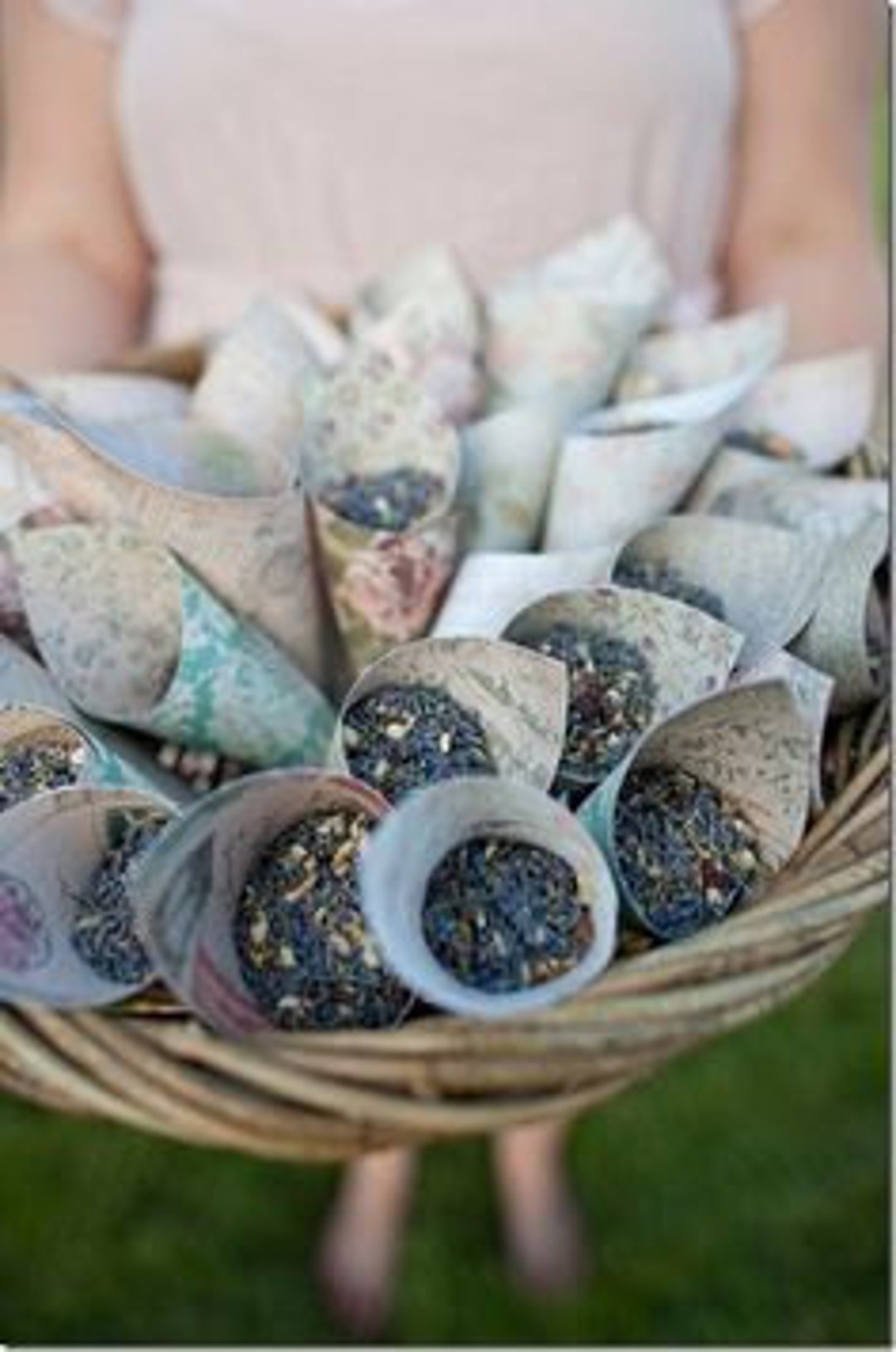 Wedding Toss, natural herbs using language and meaning of flowers and