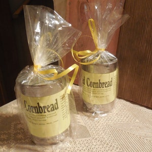 Pair of Herbed Cornbread Mix in a Can, cooks in the can, easy to make, great gift
