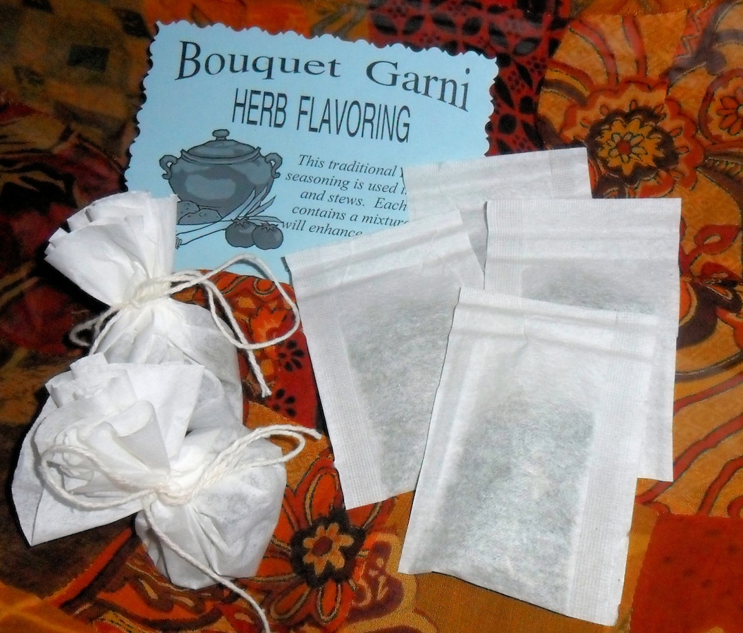 Bouquet Garni Seasoning Packets, 4 Recipes, Hand-blended Dry Cooking