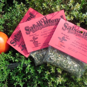 Salsa Seasoning Mixes, Hand-blended salt-free cooking dry Herb Mix, cayenne