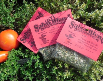 Salsa Seasoning Mixes, Hand-blended salt-free cooking dry Herb Mix, cayenne