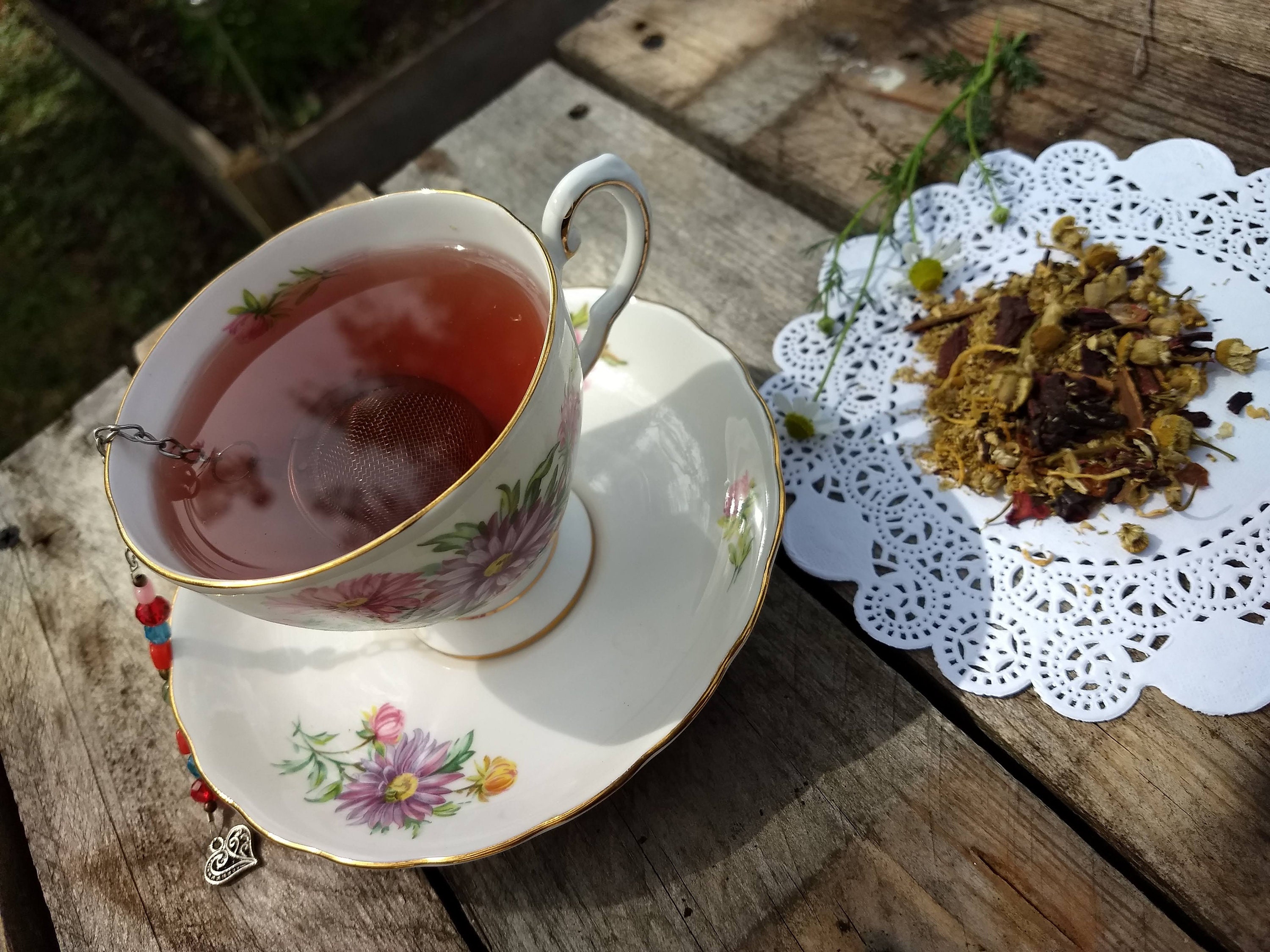 Nite Fun Premium Herbal Loose Tea - Mood & Relaxation & Sleep - Rooibos