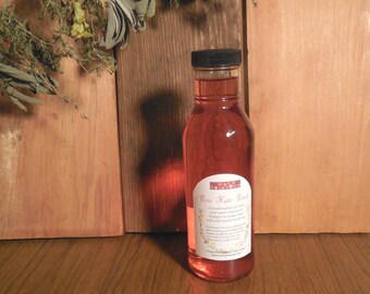 Rose Hair Rinse, remove residue with this safe herbal treatment, vinegar, hair treatment